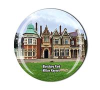 Bletchley Park Milton Keynes England UK Fridge Magnet Crystal Tourist Souvenir Gift Collection Refrigerator Magnetic Sticker