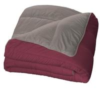 Bleu Câlin - Two-Coloured Microfibre Bedspread Duvet, Bourgogne/Poivre, 140x200 cm