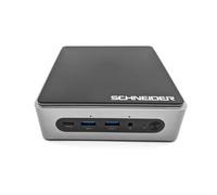 BLEU JOUR Schneider NUC Mini PC, 24x7 Operation, M.2 SSD, Supports 3 Displays, WiFi 6 & BT 5.2, 3-Year Warranty (i5-1235U Barebone)