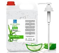 bleu & marine Bretania - 100% Natural Aloe Vera Gel | DIY Home Cosmetics & Hair Care | Skin Moisturising & Elasticity| Rapid Absorption, Clear Gel, 2000 ml