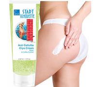 bleu & marine Bretania - 4in1 Anti Cellulite Cold Cream | Professional Strength Formula | Detox Effect & Fat Burning Action | Enriched with 64+ Vitamins and Minerals, Ivory, 227 ml