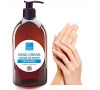 Bleu & Marine Bretania Organic Hand Cream | Shea Butter, Olive Extract, Vitamins | Non-Greasy, Quick Absorb | Soft, Younger Hands, 250ml Pack