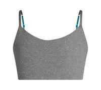 Bleuet Girls Reversible Training Bra | Seamless, Ultra Soft First Bra for Teens & Tweens, Dual-Layer Bralette, Silver-caribbean, 10