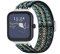 Bleushaweu for RADLEY Series Smartwatch 18mm 20mm 22mm Quick Release Stretch Elastics Nylon Adjustable Replacement Strap Accessories Compatible for RADLEY Series 32/20/28/19/46/10 (Blue Sky, 18mm)