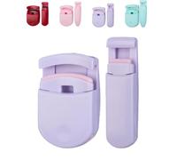 Blevora Eyelash Curler, Blevora Nutrient Lash Curler, Gentle, Portable, Professional Travel Makeup Tools for All Eye Shapes (Purple)