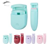 Blevora Eyelash Curler, Blevora Nutrient Lash Curler, Portable Travel, Professional Travel Makeup Tools, for All Eye Shapes (Blue)