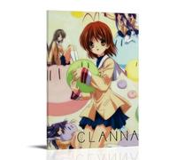 BLEWPBEML Clannad after Story PosterCanvas Oil Painting Poster Living Room And Bedroom Decoration PaintingFrame-style20x30inch(50x75cm)