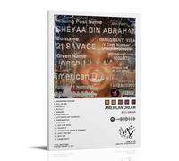 BLEWPBEML The American DreamCanvas Oil Painting Poster Living Room And Bedroom Decoration PaintingFrame-style12x18inch(30x45cm)