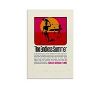 BLEWPBEML The Endless Summer Movie Poster-1 Canvas Oil Painting Poster Living Room And Bedroom Decoration Painting 16x24inch(40x60cm) Unframe-style