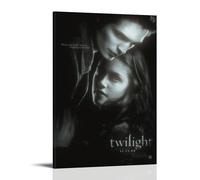 BLEWPBEML Twilight Poster Dramas Canvas Oil Painting Poster Living Room And Bedroom Decoration Painting 08x12inch(20x30cm) Frame-style