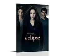 BLEWPBEML Twilight Poster Dramas Canvas Oil Painting Poster Living Room And Bedroom Decoration Painting 12x18inch(30x45cm) Frame-style