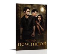 BLEWPBEML Twilight Poster Dramas Canvas Oil Painting Poster Living Room And Bedroom Decoration Painting 16x24inch(40x60cm) Frame-style