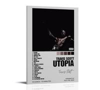 BLEWPBEML Utopia The Album Canvas Oil Painting Poster Living Room And Bedroom Decoration Painting 16x24inch(40x60cm) Frame-style