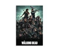 BLEWPBEML Walking Dead Movie PosterCanvas Oil Painting Poster Living Room And Bedroom Decoration PaintingUnframe-style20x30inch(50x75cm)