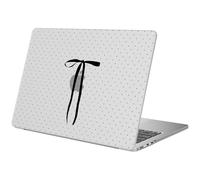 BlHMCASE Compatible with MacBook Air 13 inch Case M1 A2337 A2179 A1932 2022 2021 2020 2019 2018 Release, Cute Black Bow Polka Dot Protective Hard Shell Matte Cover for MacBook Air 13.3 inch