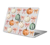 BlHMCASE Compatible with MacBook Air 13 inch Case M1 A2337 A2179 A1932 2022 2021 2020 2019 2018 Release, Cute Fall Pumpkin Bow Protective Hard Shell Matte Cover for MacBook Air 13.3 inch