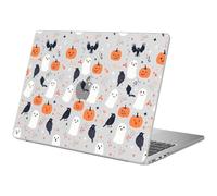 BlHMCASE Compatible with MacBook Air 15 inch Case 2025 2024 2023 Release M3 A3114 M2 A2941, Cute Halloween Ghost Pumpkin Protective Hard Shell Matte Cover for Mac Air 15