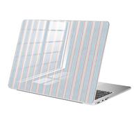 BlHMCASE Compatible with MacBook Air 15 inch Case M5 M4 M3 M2 2026-2023 Release A3448 A3241 A3114 A2941, Cute Blue Stripe Protective Hard Shell Clear Cover for Mac Air 15.3 inch