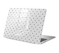 BlHMCASE Compatible with MacBook Pro 16 inch Case 2025-2021 M4 M3 M2 M1 A3403 A3186 A2991 A2780 A2485 Pro Max, Cute Black Polka Dot Protective Hard Shell Clear Cover for MacBook Pro 16