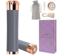 BLIBEE Facial Hair Removal for Women, Rechargeable Hair Removal Device, Painless Face Electric Razor/Shaver for Lip, Arms, Face, Peach Fuzz (Gray)