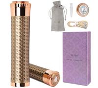 BLIBEE Upgrade Facial Hair Removal for Women, Rechargeable Hair Removal Device, Painless Face Electric Razor/Shaver for Lip, Arms, Face, Peach Fuzz (Coppery)