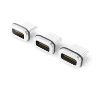 blicadijo USB C Magnetic Adapter Replacement Plug - 3 Pieces 240W Magnetic Type C Plug 24-Pin with 80Gbps & 8K - Universal for Laptop, Tablet, Smartphone