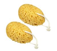 Bliceon 2 Pack Large Bath Sponges for Men and Women - Ultra-Soft Exfoliating Shower Puff for Face and Body, Gentle Deep Cleansing, Dense Foam for Sensitive and Dry Skin