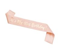 Bliceon 40th Birthday Sash for Women, It's My 40th Birthday Sash Party Decorations for Girls, Her, Rose Gold