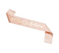 Bliceon 60th Birthday Sash for Women, It's My 60th Birthday Sash Party Decorations for Girls, Her, Rose Gold