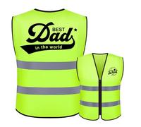 Bliceon Birthday Gifts for Men, Funny Gift Ideas, Decorations and Unique Presents for Dad, Reflective Vest, Birthday Celebration Supplies, Dads Work Shop