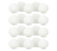 Bliceon Natural White Seashells, 20 Pcs Natural Small Shell 7 To 8 CM DIY Projects, Beach Decor, Weddings, Painting and Crafts, Bulk Beach Shells