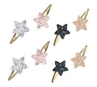 Bliceon Star Hair Clips, Girls Hair Accessories 8Pcs, Metal Snap Pins, Sparkly Fashion Accessories for Toddler, Party, Styling, Girl Birthday Gift Supplies