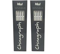 Blick Chinagraph Marking Pencils - White (Box of 12) (Pack of 2)