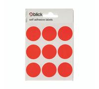 Blick Coloured Labels 29MM Red PK720