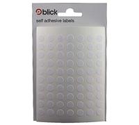 Blick Coloured Labels in Bags Round Dia(1000)+A Free Pen (White -8mm)
