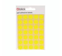 Blick Florscent Lbls 13MM Ylw P2800
