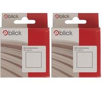 Blick Invisible Mounts, White, Square, 250 Labels, for Home, Office, Family, School (Pack of 2)