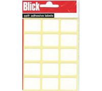 Blick Label Bag 19x25 Wht Pk105 001652