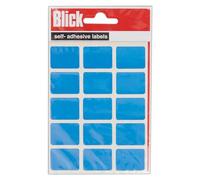 Blick Labels, Blue, Self Adhesive Stickers Office Pack, Rectangular, 19mm x 25mm, 105 Labels, for Home, Office, Family, School, Holiday Calendar Organising, Planner, Rewards Chart, Colour Coding