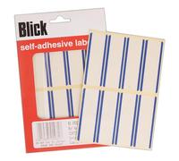Blick Labels, Blue, Self Adhesive Stickers Warehouse Pack, Conference, 27mm x 75mm, 32 Labels, for Home, Office, School
