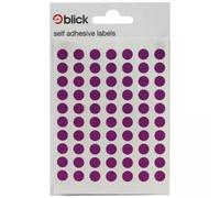 Blick Labels Circles Purple 8mm 490 Labels x20 (Pack 9800) - RS003052