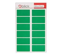 Blick Labels in Office Packs 25mmx50mm Green (320 Pack)