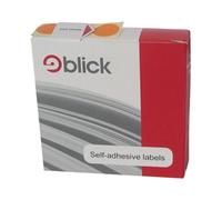 Blick Labels, Orange, Self Adhesive Stickers Dispenser Pack, Coloured Dot, Circles, 19mm, 1280 Labels, Home, Office, Family, School, Holiday Calendar Organising, Planner, Rewards Chart, Colour Coding