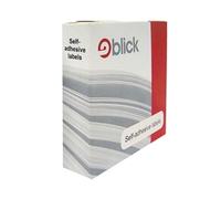 Blick Labels in Dispensers Round 19mm Red (Pack of 1280) RS012054