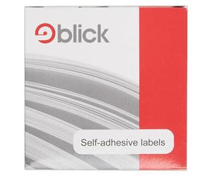 Blick Labels, Red, Self Adhesive Stickers Dispenser Pack, Coloured Dot, Circles, 19mm, 1280 Labels, Home, Office, Family, School, Holiday Calendar Organising, Planner, Rewards Chart, Colour Coding