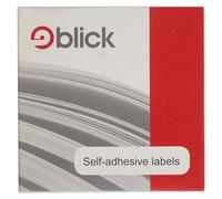 Blick Labels, Red, Self Adhesive Stickers Dispenser Pack, Rectangular, 16mm x 22mm, 1440 Labels, for Home, Office, Family, School, Letters, Address