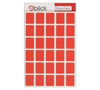 Blick Labels, Red, Self Adhesive Stickers Office Pack, Rectangular, 19mm x 25mm, 960 Labels, for Home, Office, Family, School, Letters