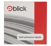 Blick Labels, White, Self Adhesive Stickers Dispenser Pack, Rectangular, 12mm x 44mm, 840 Labels, for Home, Office, Family, School, Holiday Calendar Organising, Planner, Rewards Chart, Colour Coding