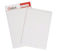 Blick Labels, White, Self Adhesive Stickers Office Pack, Rectangular, 19mm x 25mm, 1200 Labels, for Home, Office, Family, School, Letters, Address