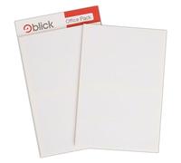 Blick Labels, White, Self Adhesive Stickers Office Pack, Rectangular, 19mm x 25mm, 800 Labels, for Home, Office, Family, School, Letters, Address